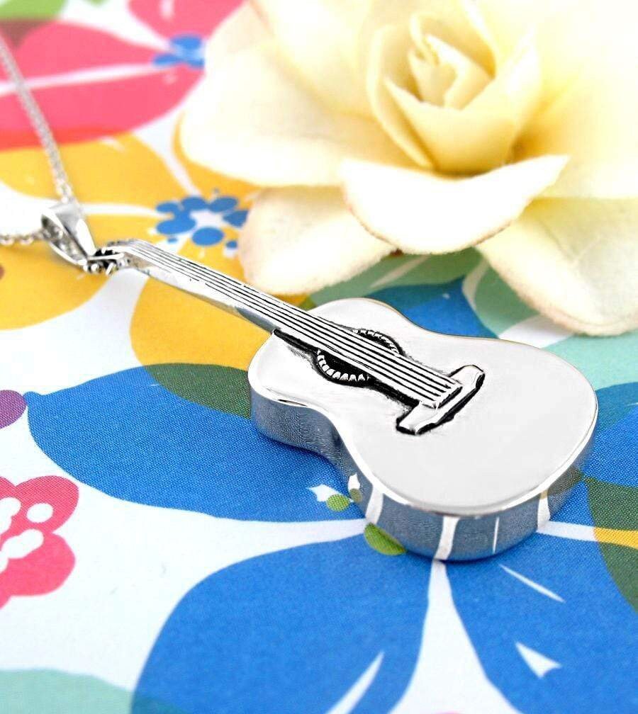 Guitar Necklace, Music Jewelry, Rock and Roll Jewelry, Country Music