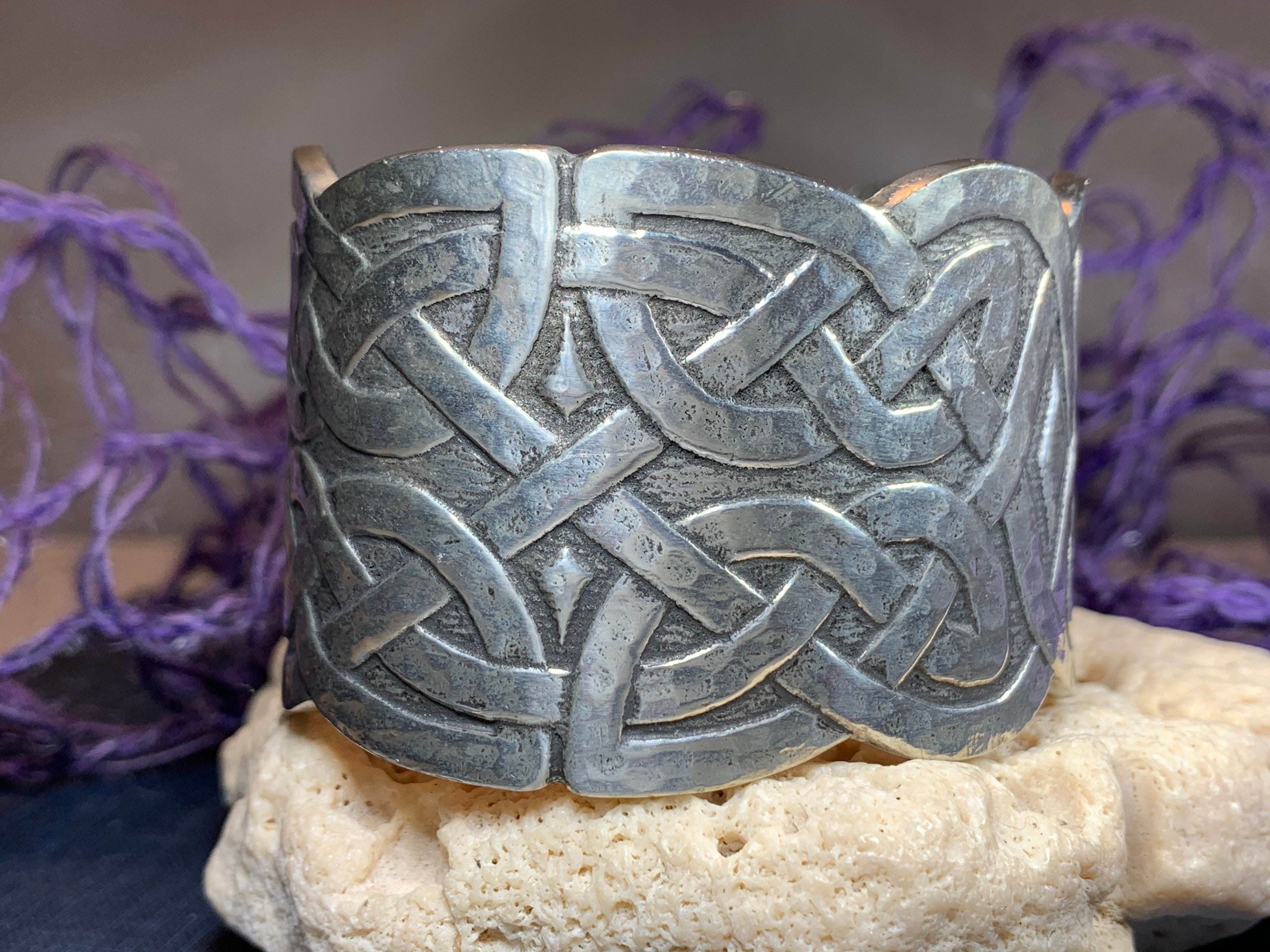 Celtic Knot Bracelet, Celtic Jewelry, Irish Bangle Bracelet, Scotland