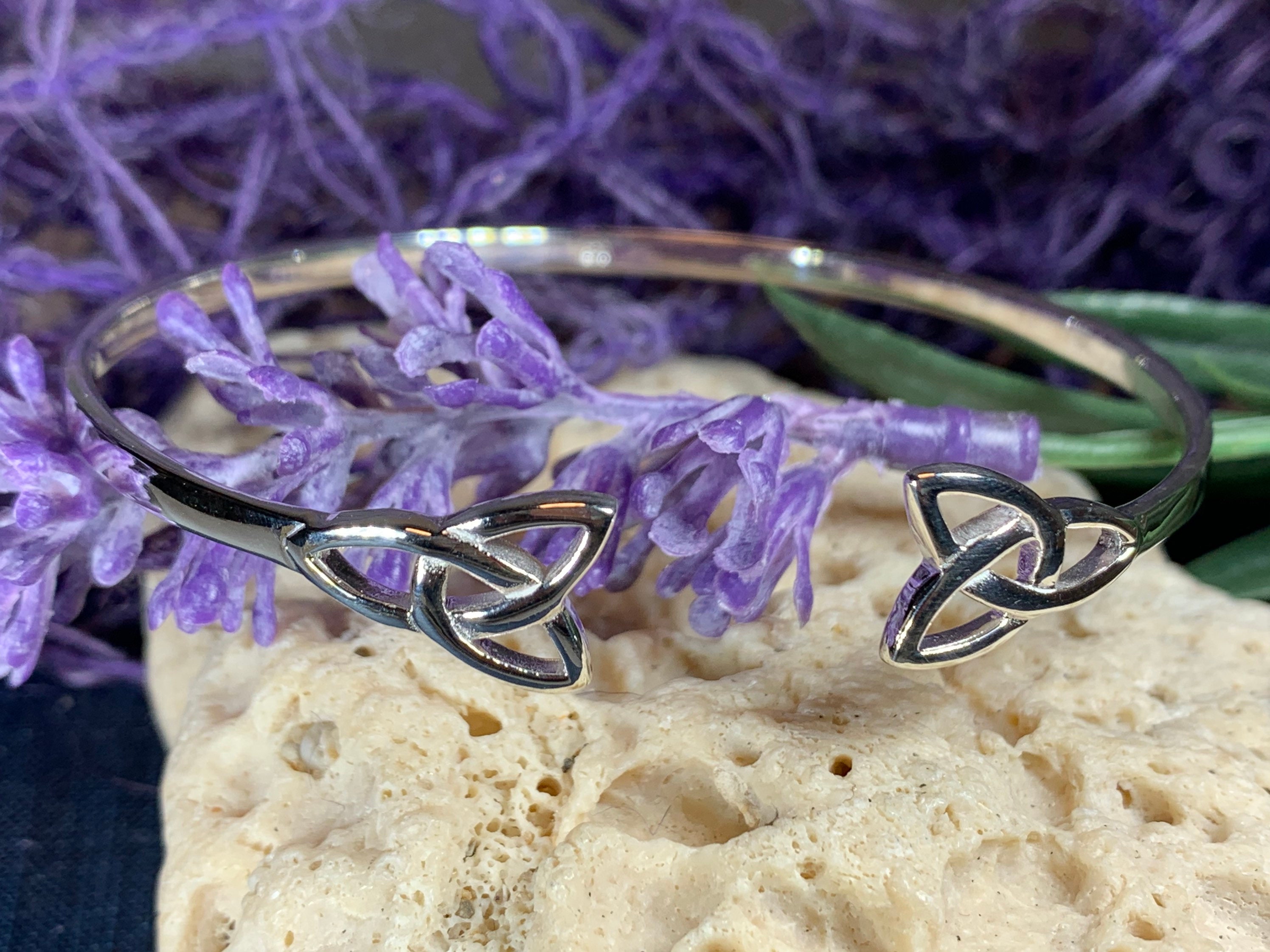 Trinity Knot Bracelet, Celtic Jewelry, Irish Jewelry, Celtic Knot