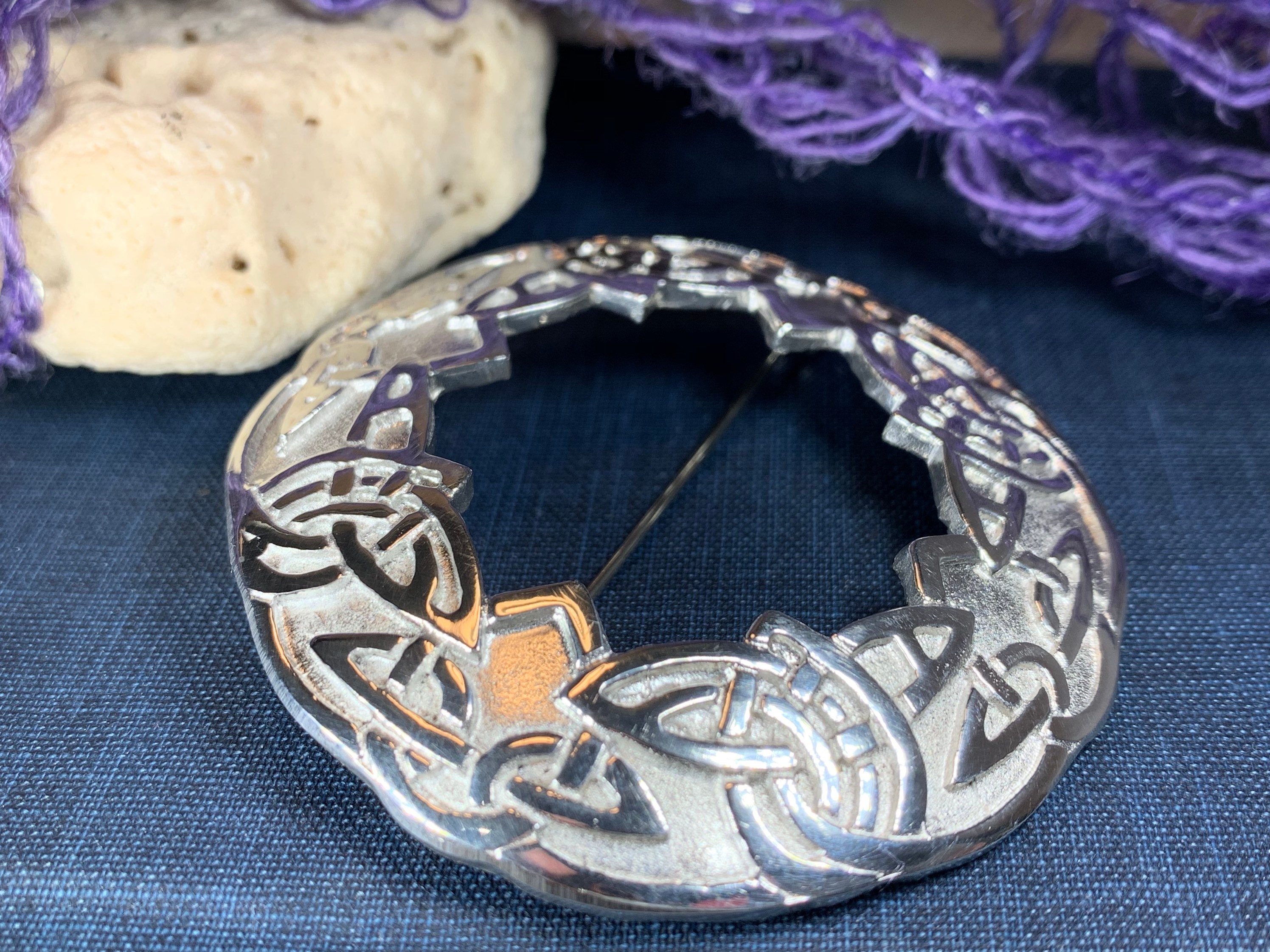 Celtic Knot Brooch, Celtic Jewelry, Irish Jewelry, Scotland Brooch