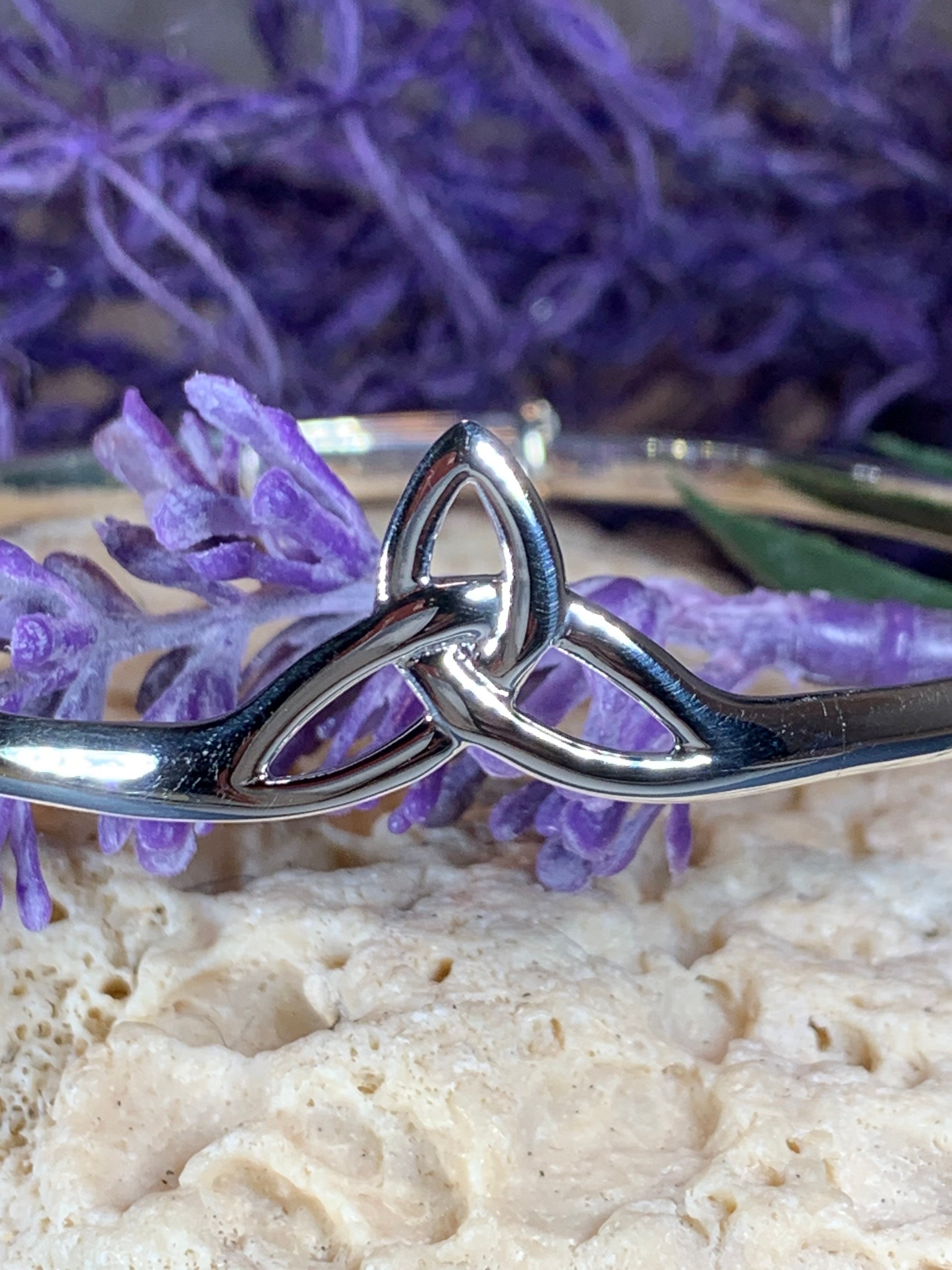Trinity Knot Bracelet, Celtic Jewelry, Irish Jewelry, Celtic Knot