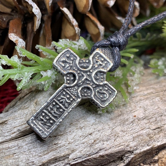 Claddagh shop cross pendant