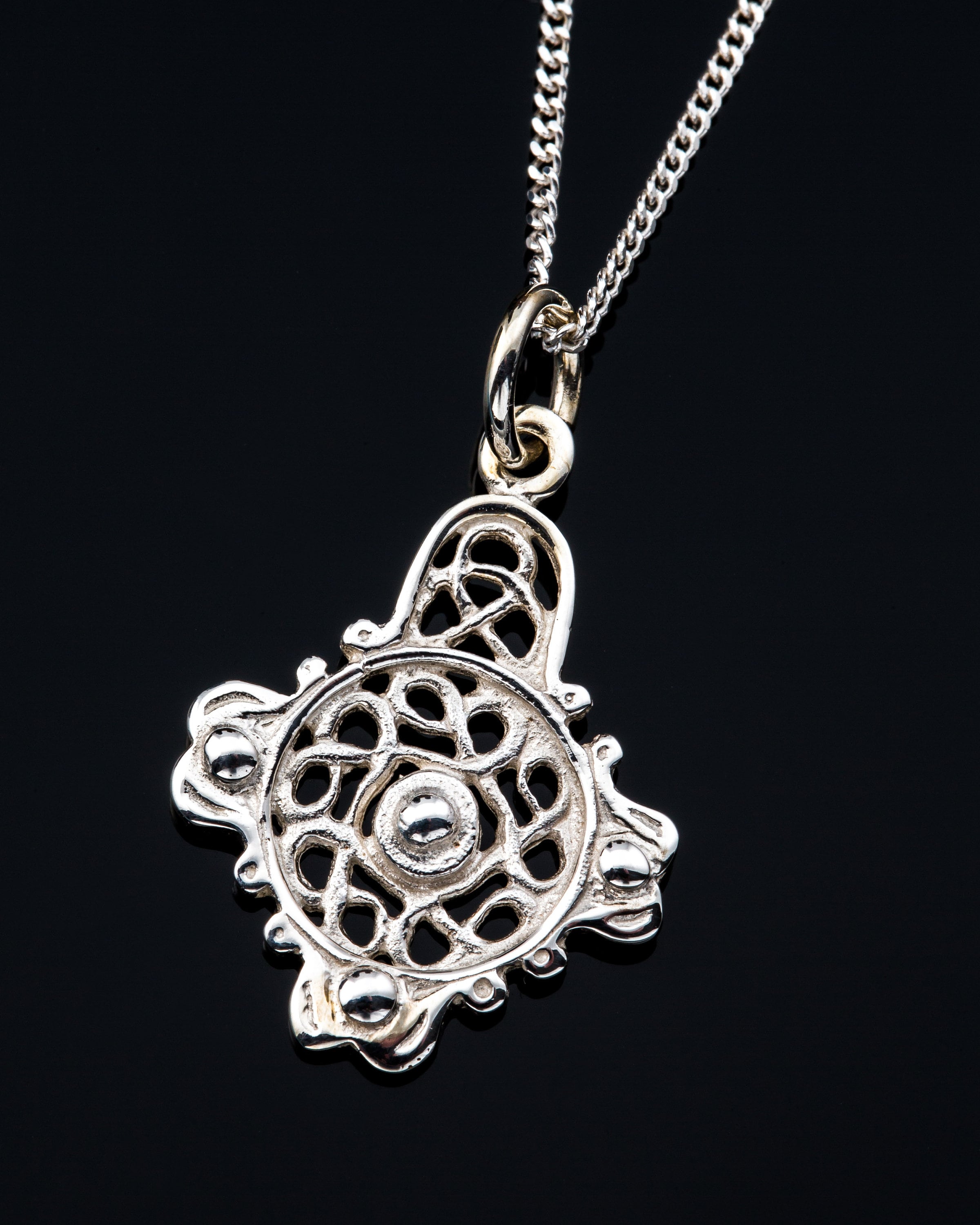 Celtic Knot Necklace, Scotland Jewelry, Outlander Jewelry, Bridal
