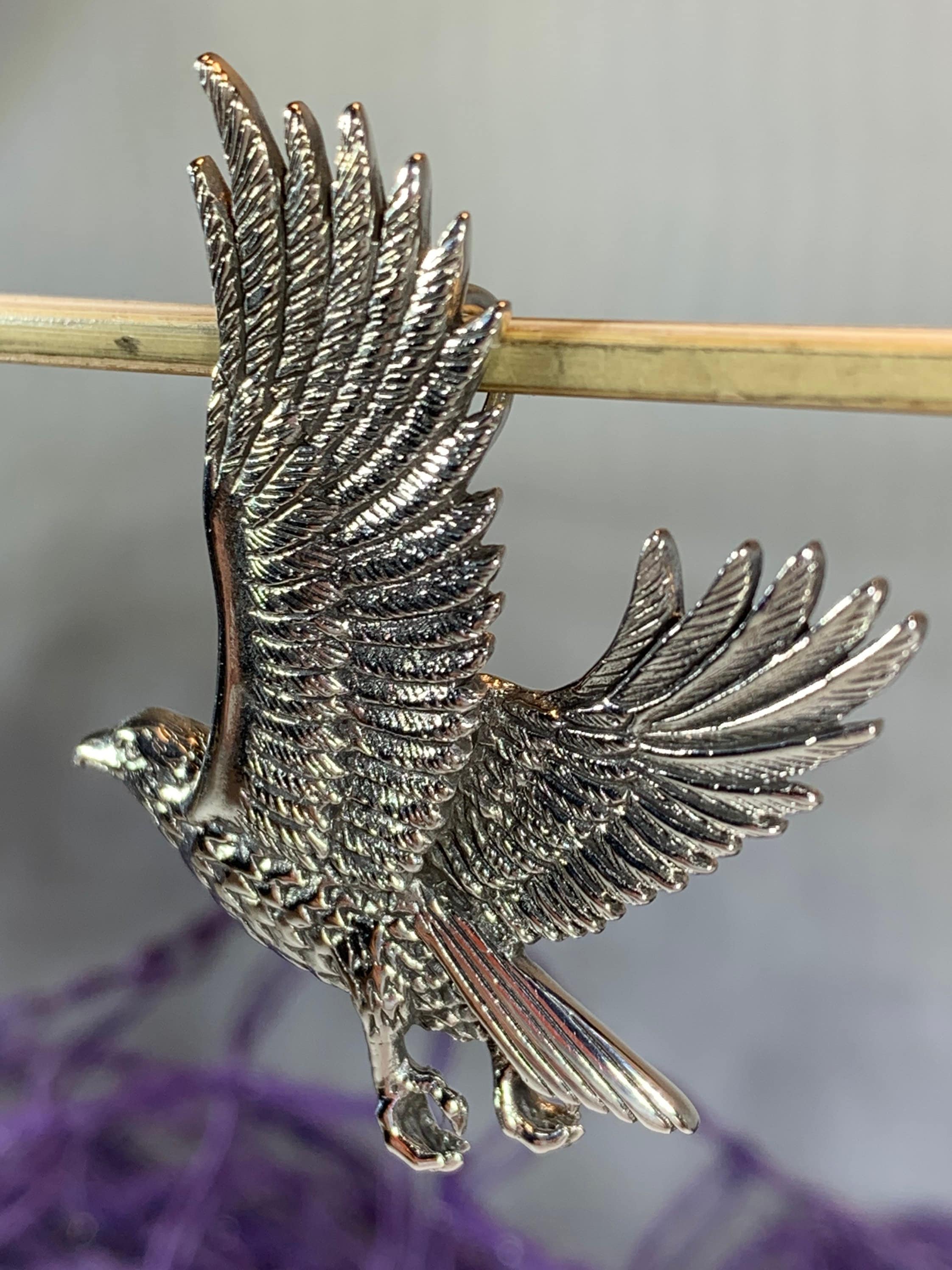 Eagle Necklace, Bird Jewelry, Eagle Pendant, Bird Pendant, Bird Jewelry