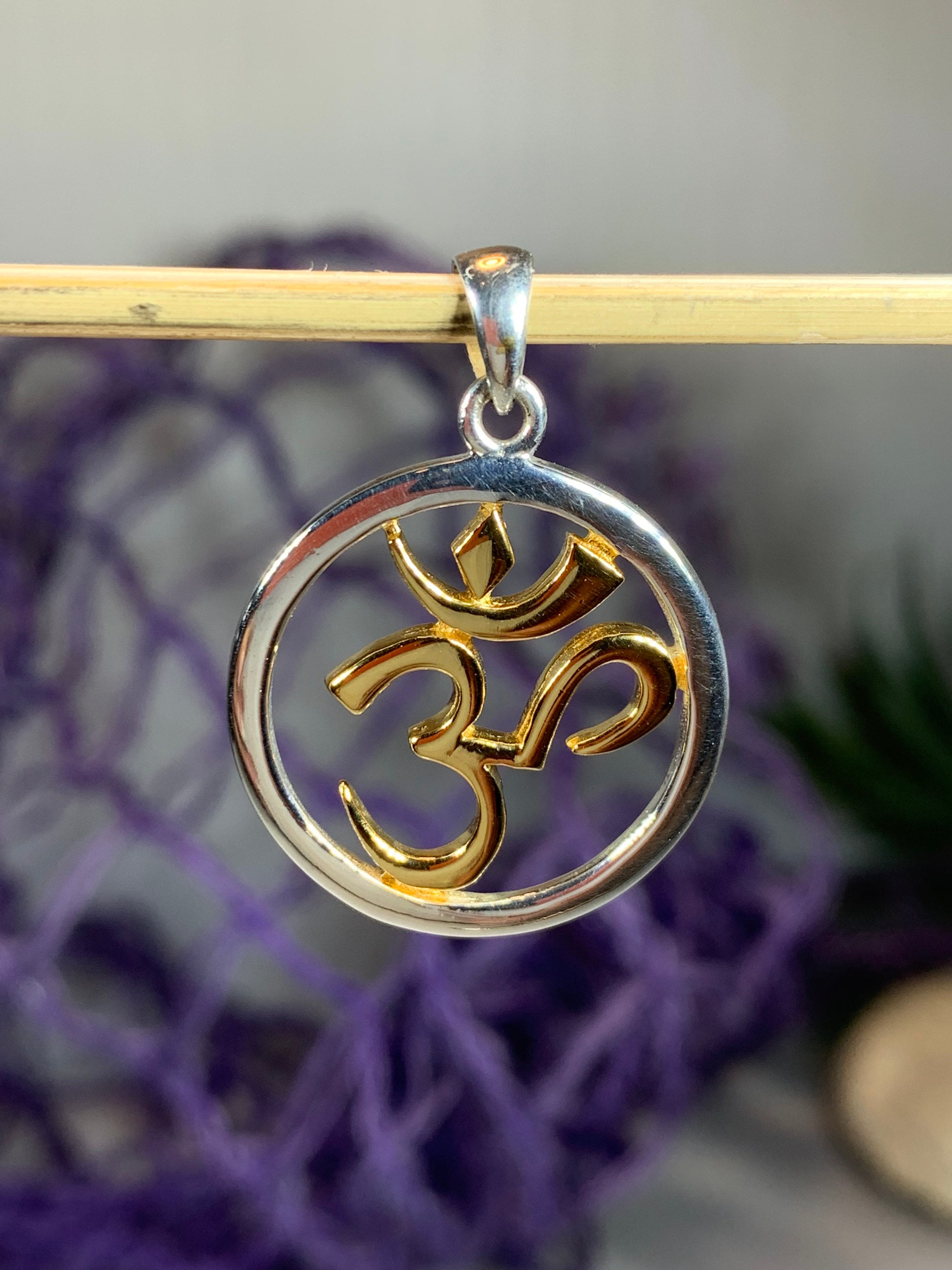 Om Necklace, Om Jewelry, Chakra Jewelry, Yoga Jewelry, Boho Jewelry 