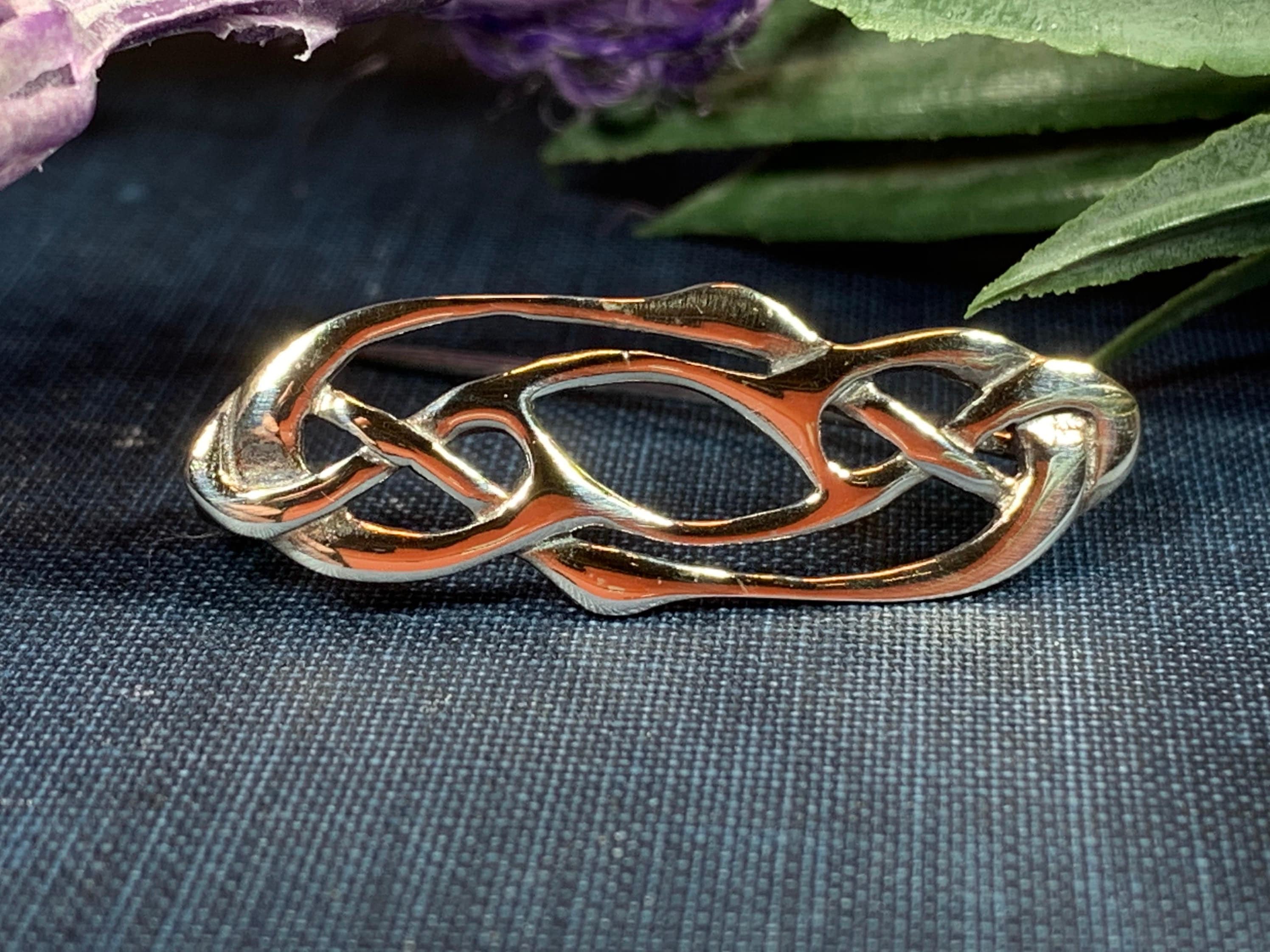 Celtic Knot Brooch, Celtic Pin, Irish Pin, Irish Jewelry, Celtic