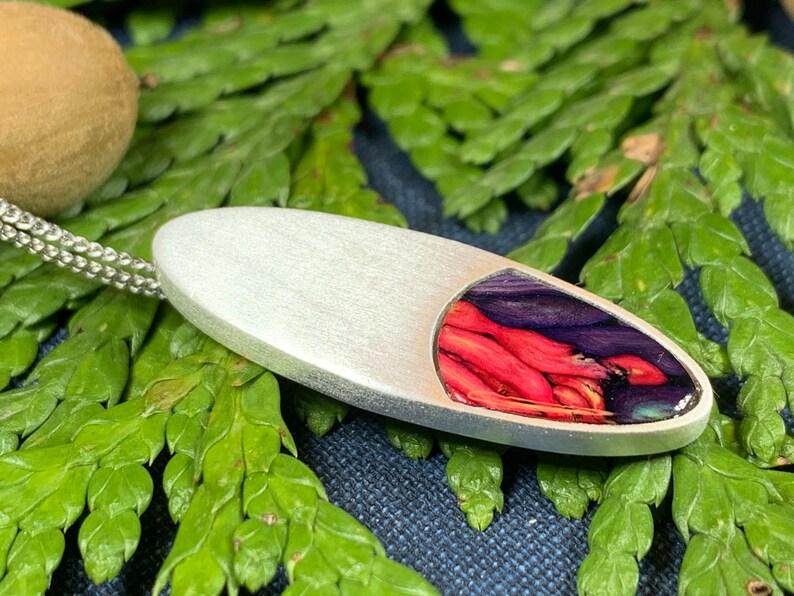 Nature Jewelry Wife Gift Graduation Gift Scottish Highlands Necklace Wiccan Necklace Celtic Jewelry Heather Gem Scotland Jewelry