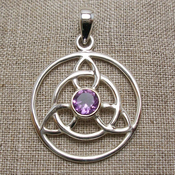Trinity Knot Necklace Celtic Jewelry Irish Jewelry | Etsy