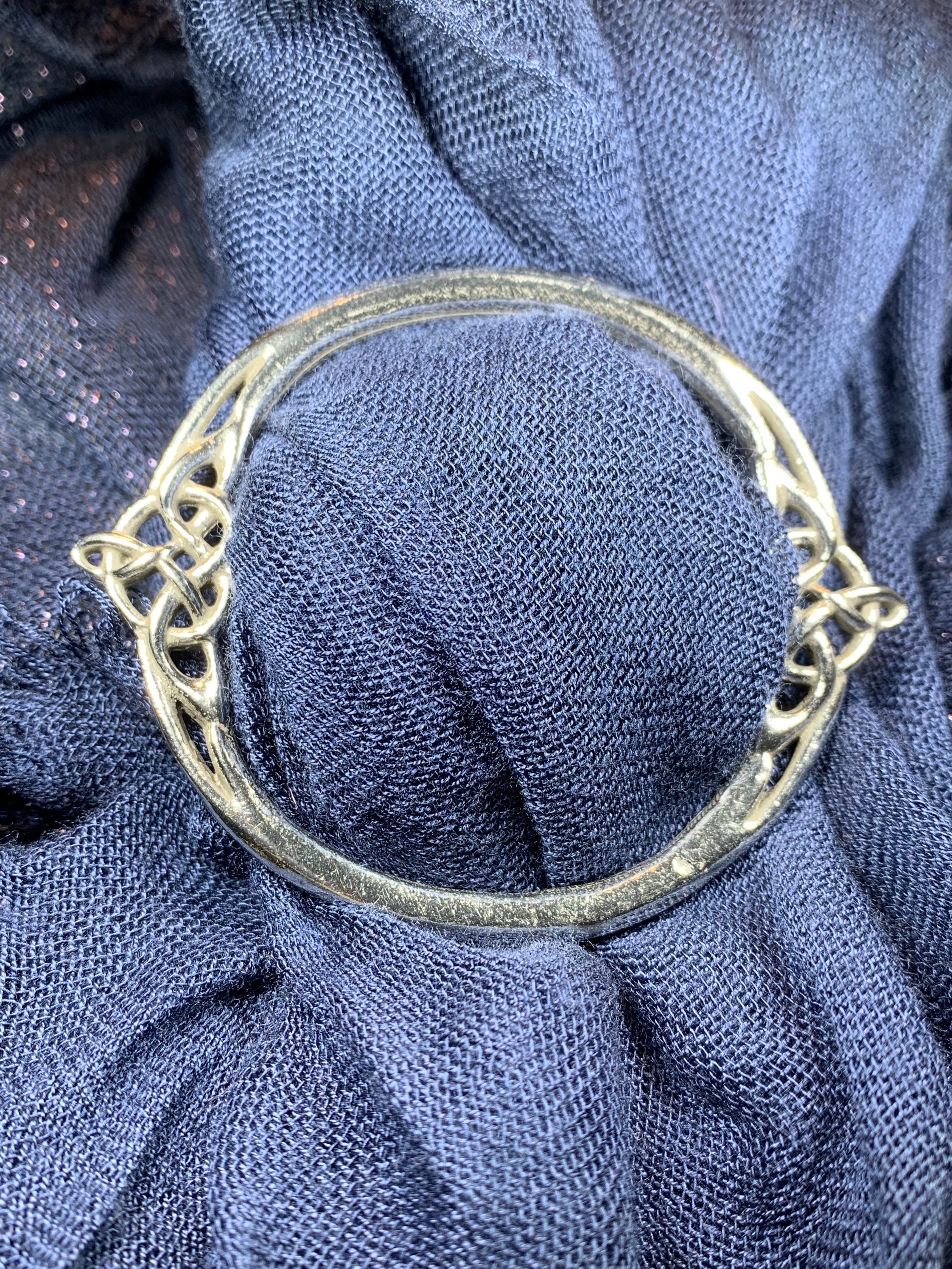 Celtic Knot Scarf Ring, Scotland Jewelry, Norse Jewelry, Ireland Jewelry, Celtic Jewelry, Mom