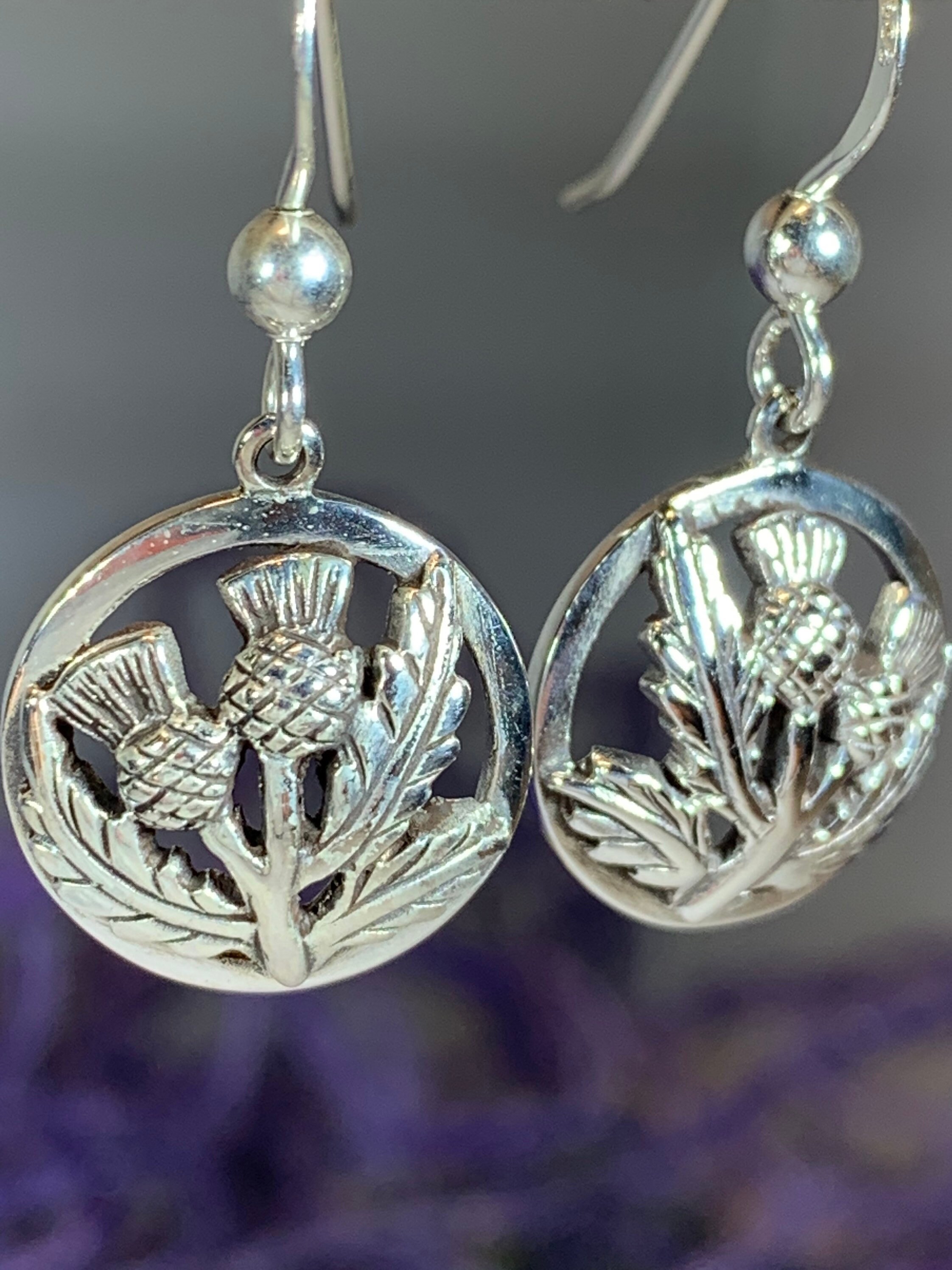 celtic design earrings