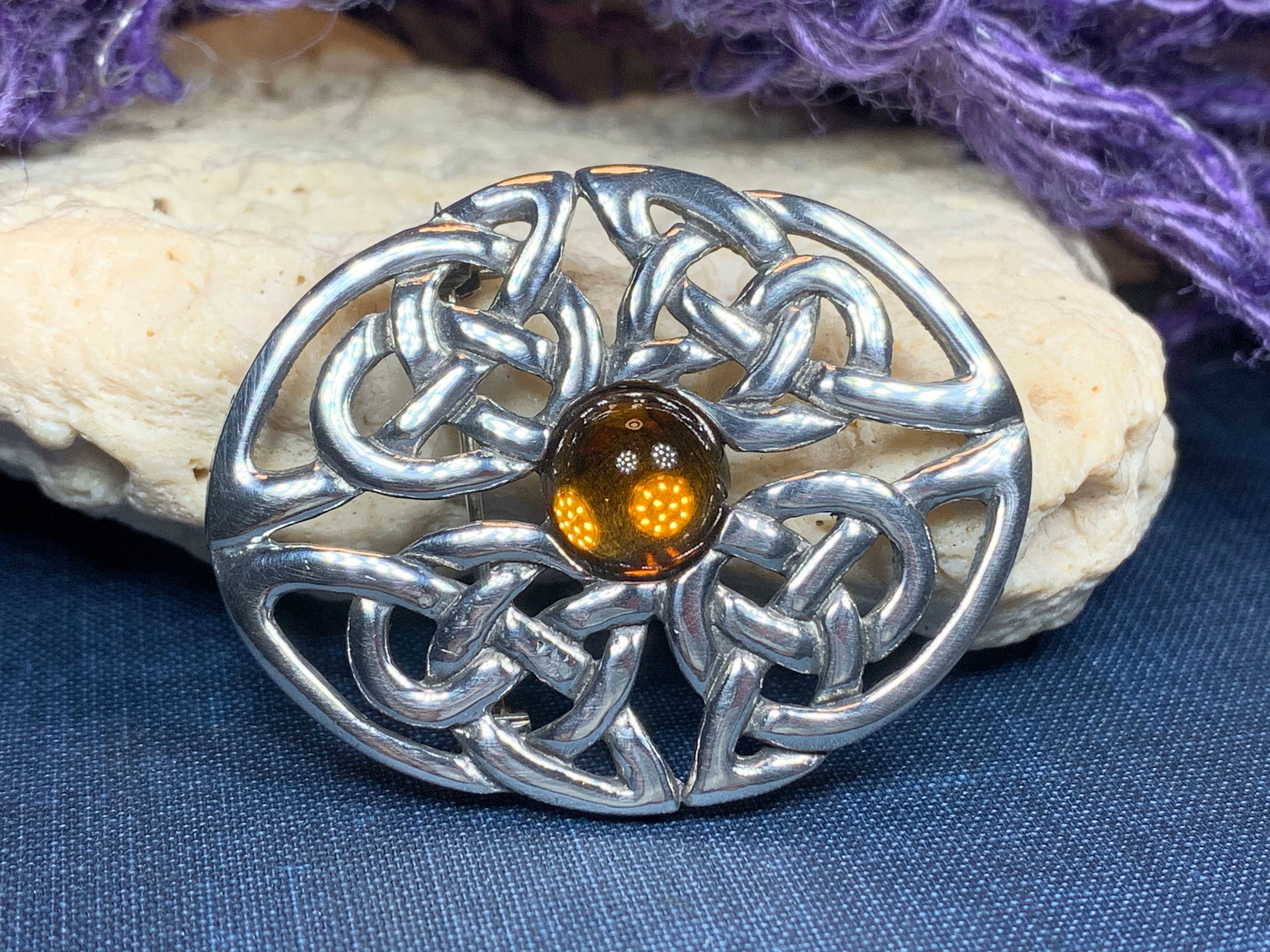 Celtic Knot Brooch Celtic Jewelry Irish Jewelry Scotland  Etsy