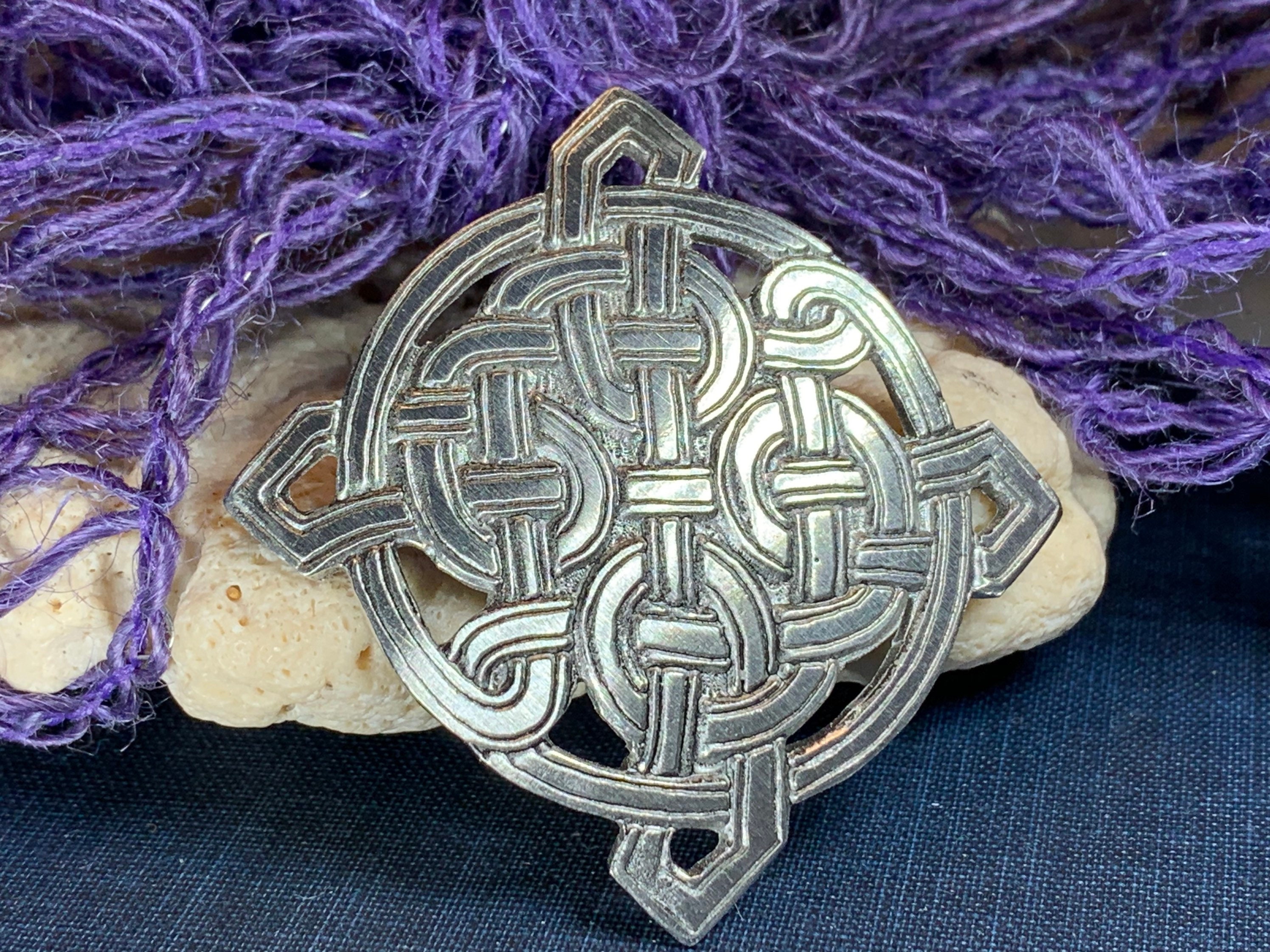 Celtic Knot Brooch, Celtic Jewelry, Irish Jewelry, Scotland Brooch