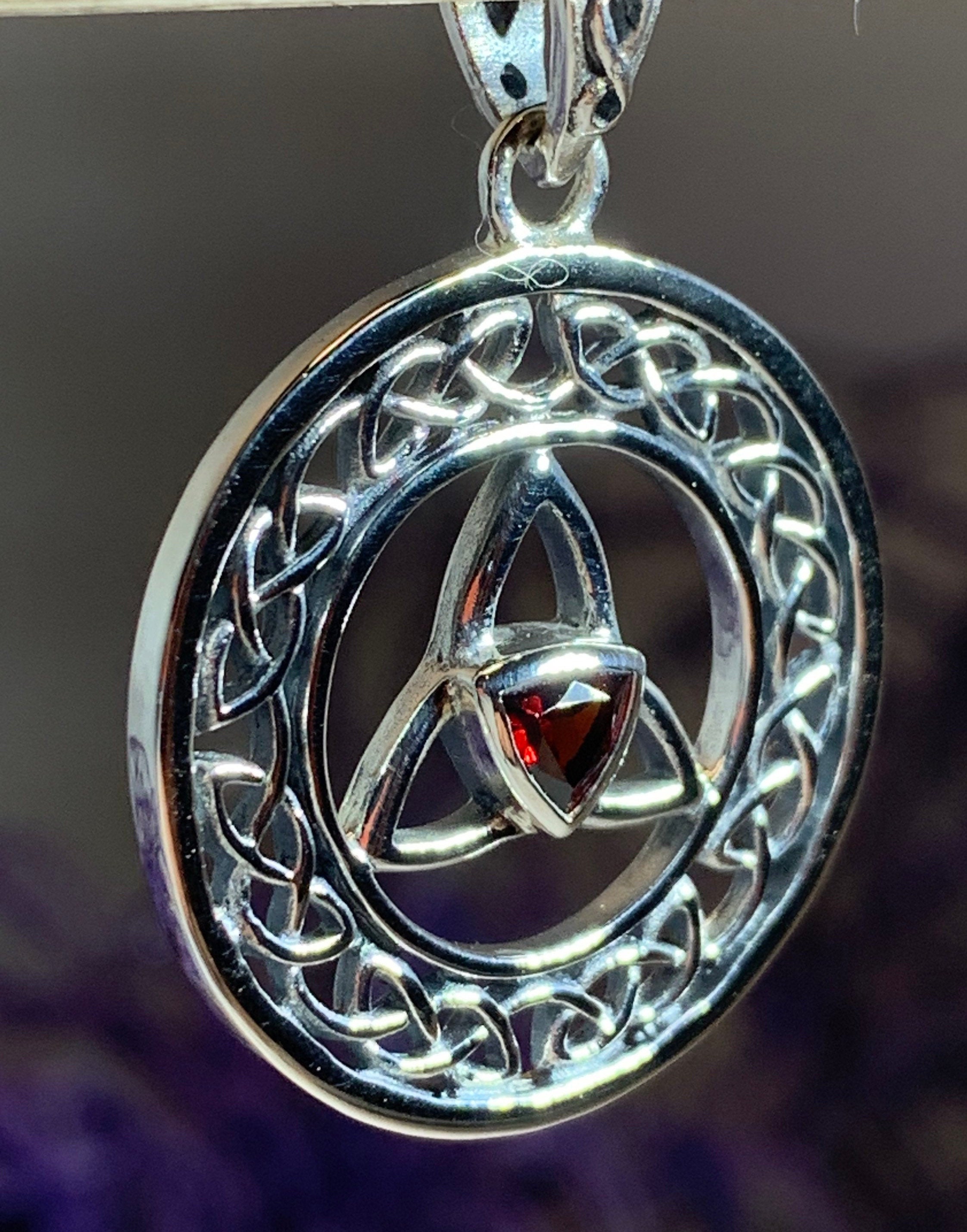 Trinity Knot Necklace, Celtic Jewelry, Irish Jewelry, Ireland Gift