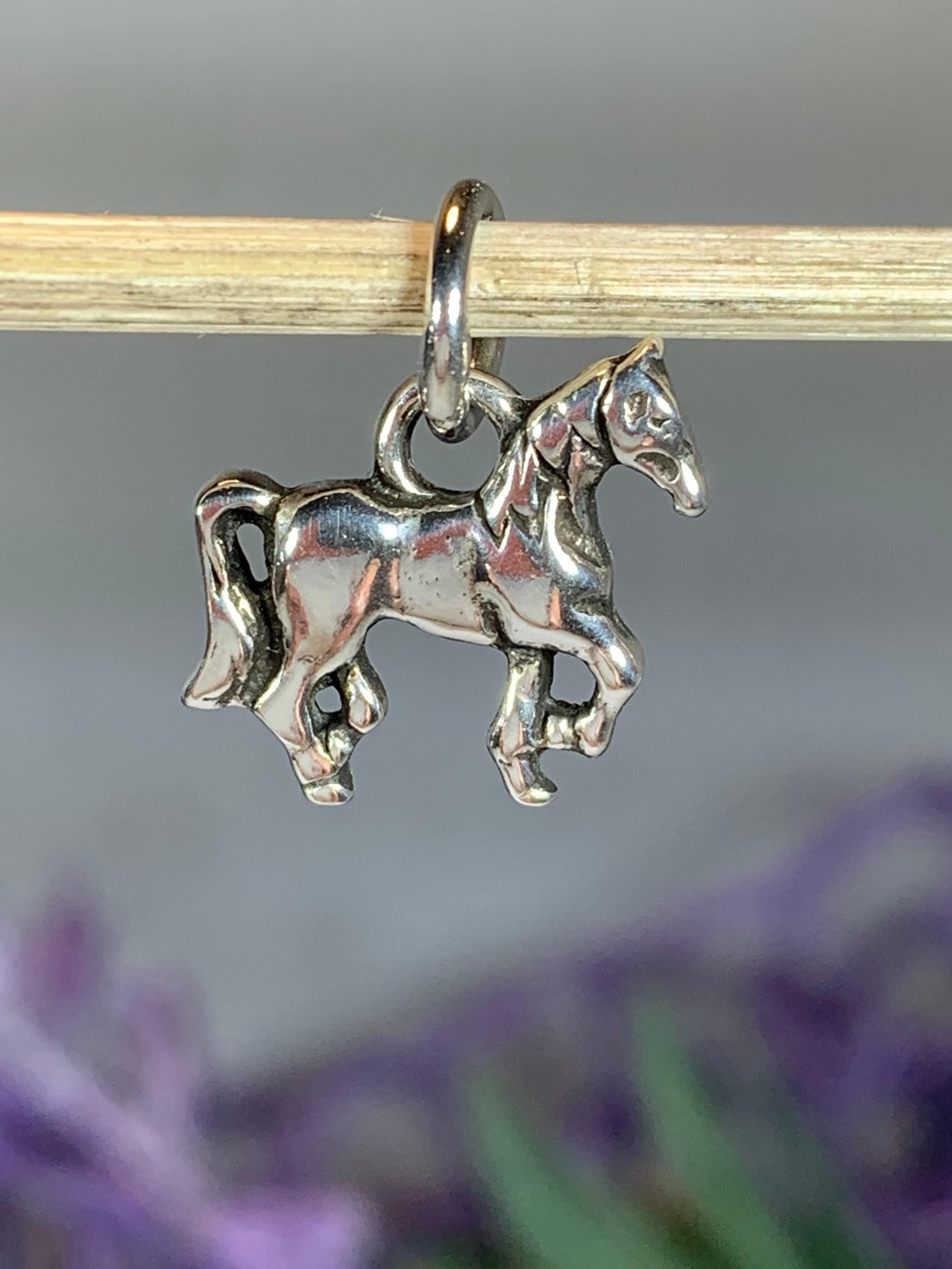 Horse Necklace, Equestrian Jewelry, Animal Jewelry, Kentucky Derby Gift