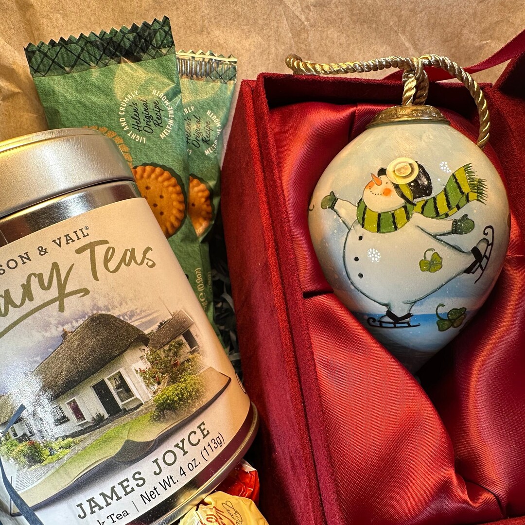 Irish Gift Box Tea Gift Box Ireland Gift Box Holiday Gift Etsy