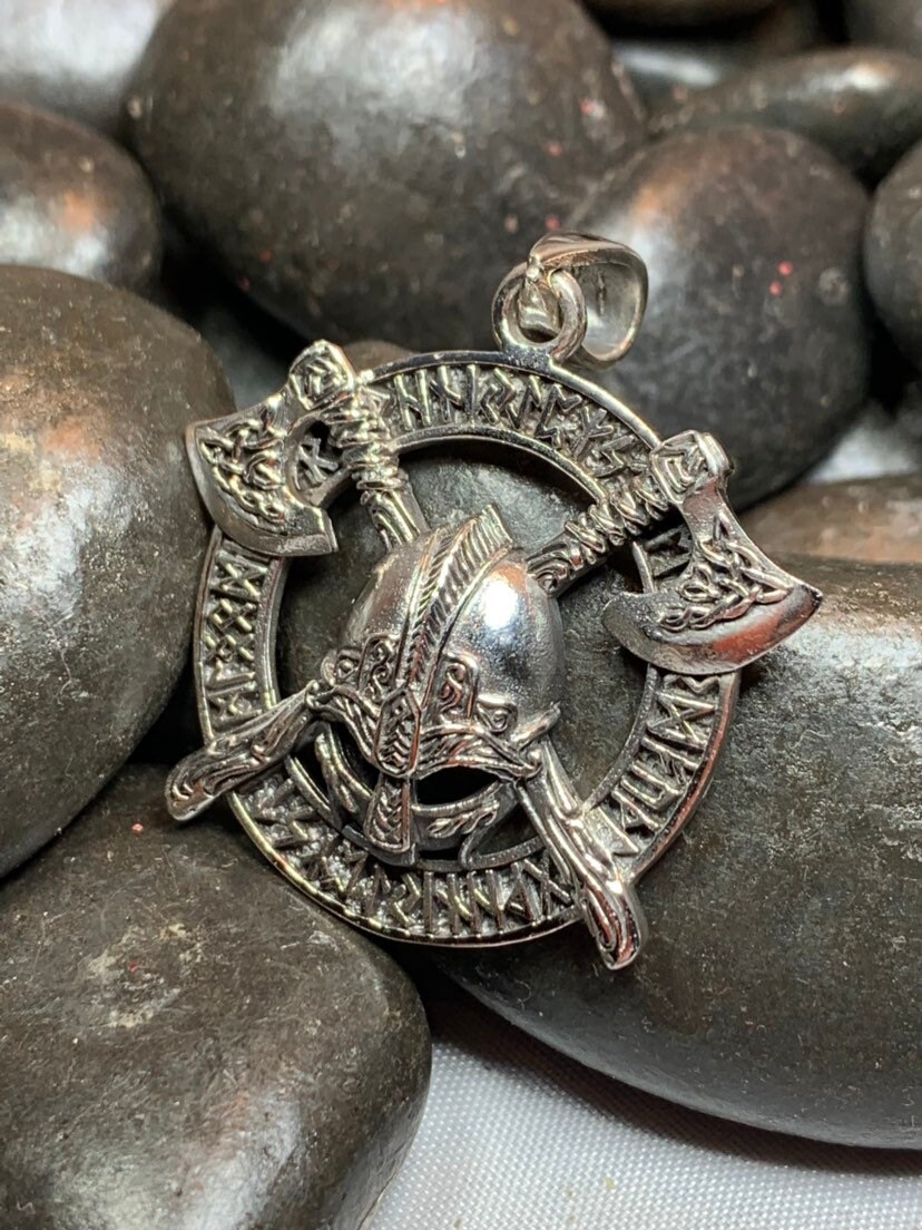 Viking Necklace, Warrior Jewelry, Norse Jewelry, Pagan Jewelry, Viking Pendant, Celtic Knot