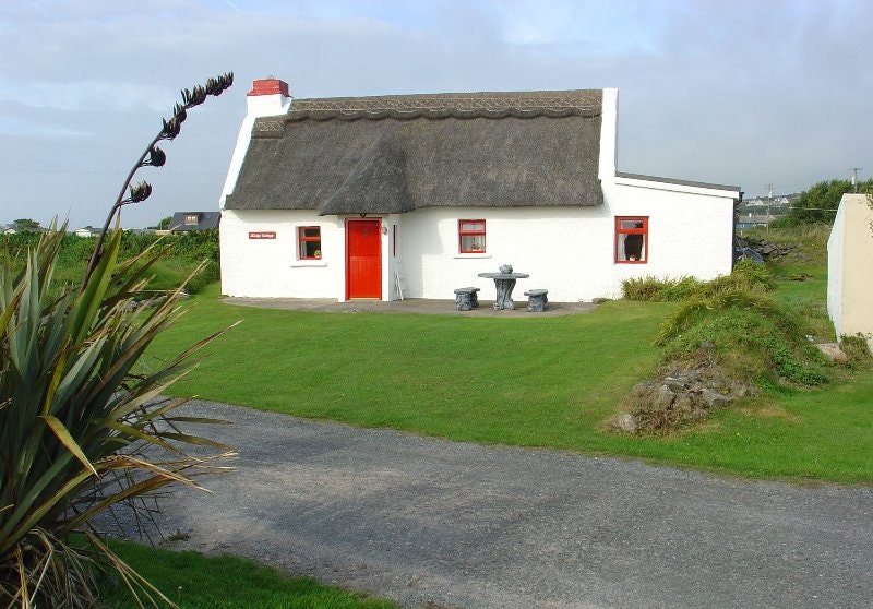 Irish Cottage Incense Burner, Irish Gift, Irish Turf, Peat Burner, Turf