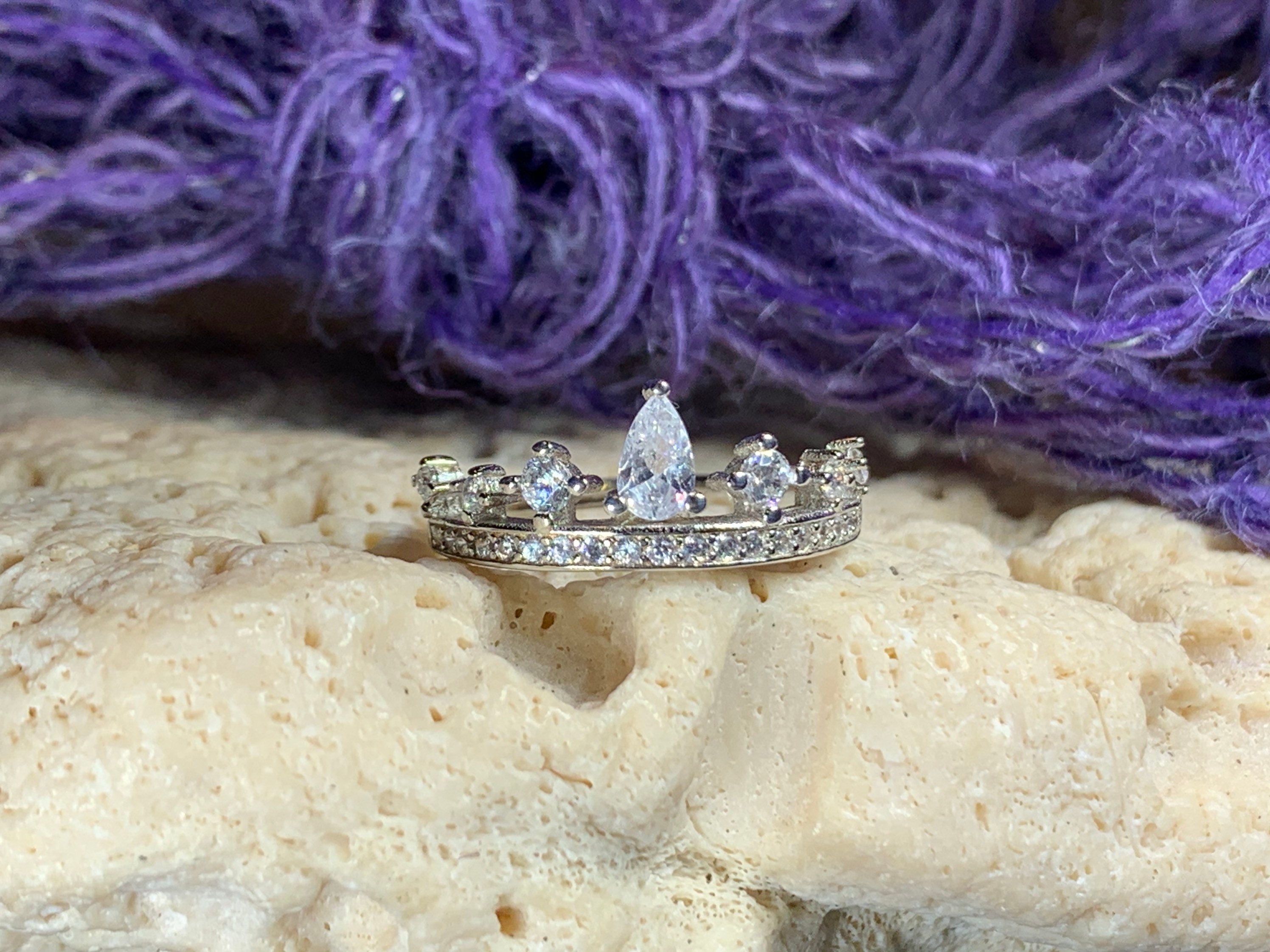 Crown Ring, Celtic Jewelry, Irish Jewelry, Princess Jewelry, Irish Gift