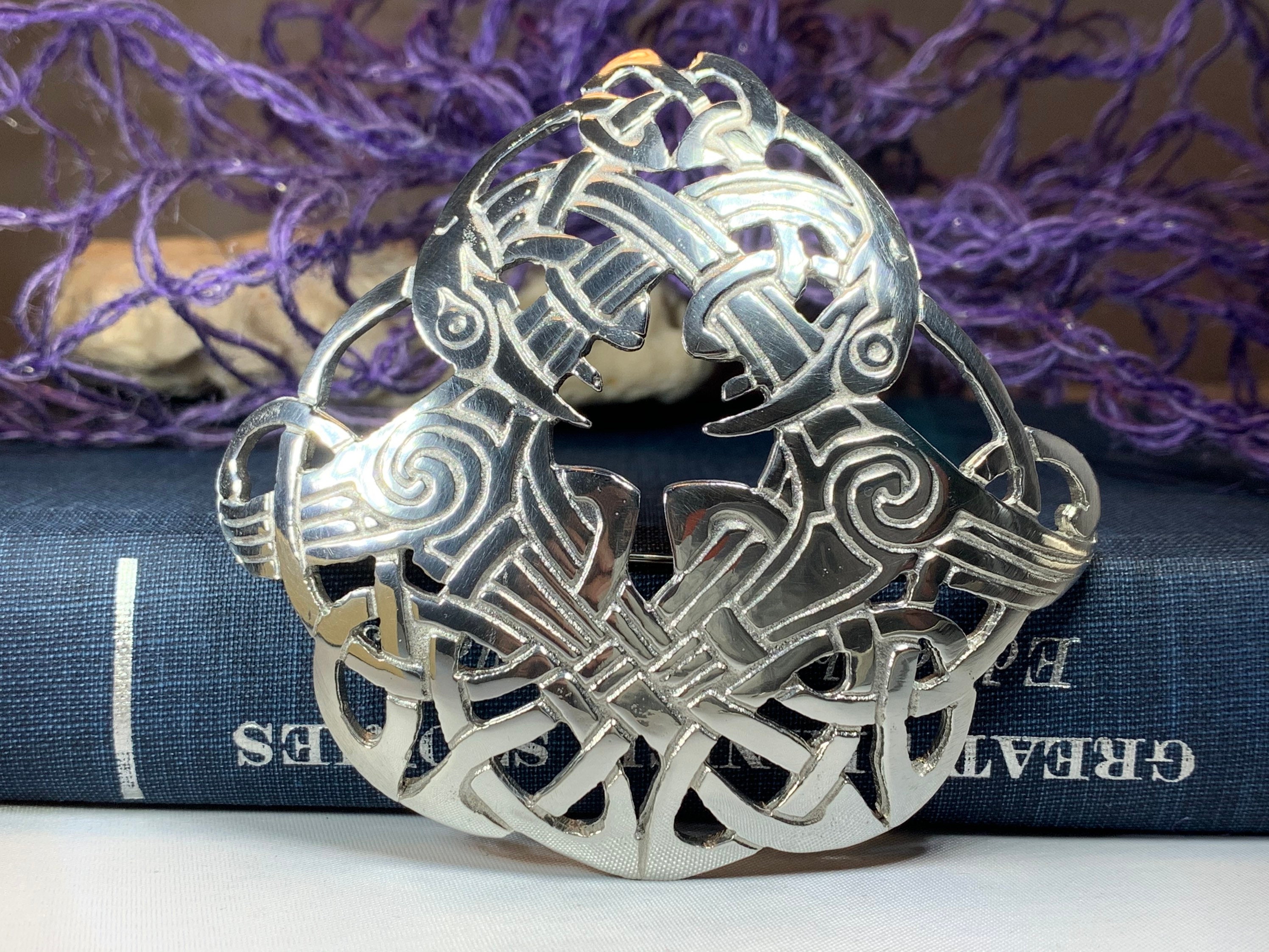 Celtic Brooch, Celtic Jewelry, Irish Jewelry, Scotland Brooch