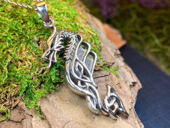 Viking clearance dragon necklace