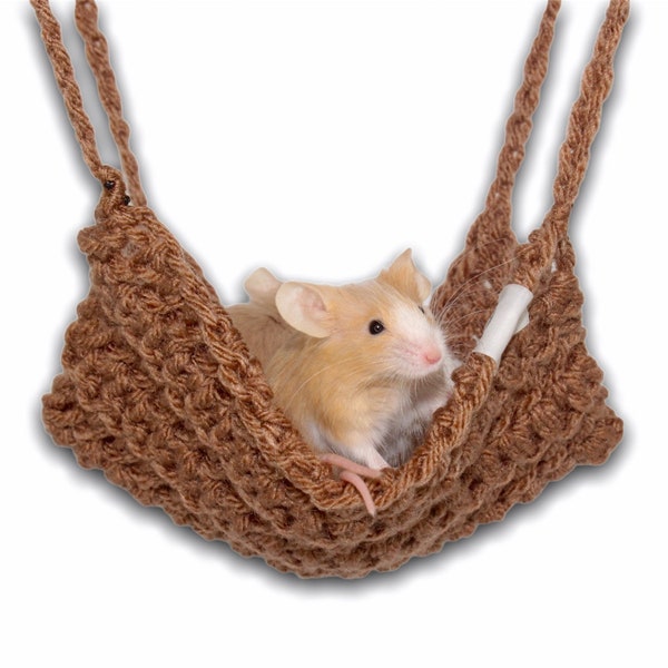 Hamster Hammock Large Pet Mice Accessories For Small Pet Cages Hamster Hanging Bed Mouse Toy Hamster Hammock Mouse Toys Gift for Pet Owner