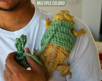 Lizard Leash for Bearded Dragon Harness For Iguana Harness For Pets Outdoors Traveling Pet Leash Durable Travel Accessories For Pets