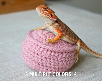 Bearded Dragon Couch for Reptile Bed for Bearded Dragon Bed, Bearded Dragon Tank Accessory for Reptile Couch for Bearded Dragon Furniture