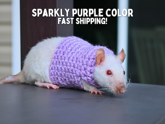 Rat Sweater for Rat Crochet Sweater for Small Pet Sweater for