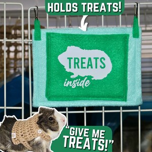 Custom Guinea Pig Cage Treat Holder For Pets Treat Dispenser For Cage, Guinea Pig Bonding Treat Toy For Guinea Pig Toys and Boredom Breakers