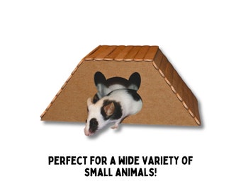 Small Animal Hideaway for Rodent Cage Accessory for Mouse Cage Toy