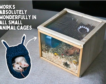 Pet Rat Diy Mouse Bin Cage Diy Rat Cage Accessories 2025