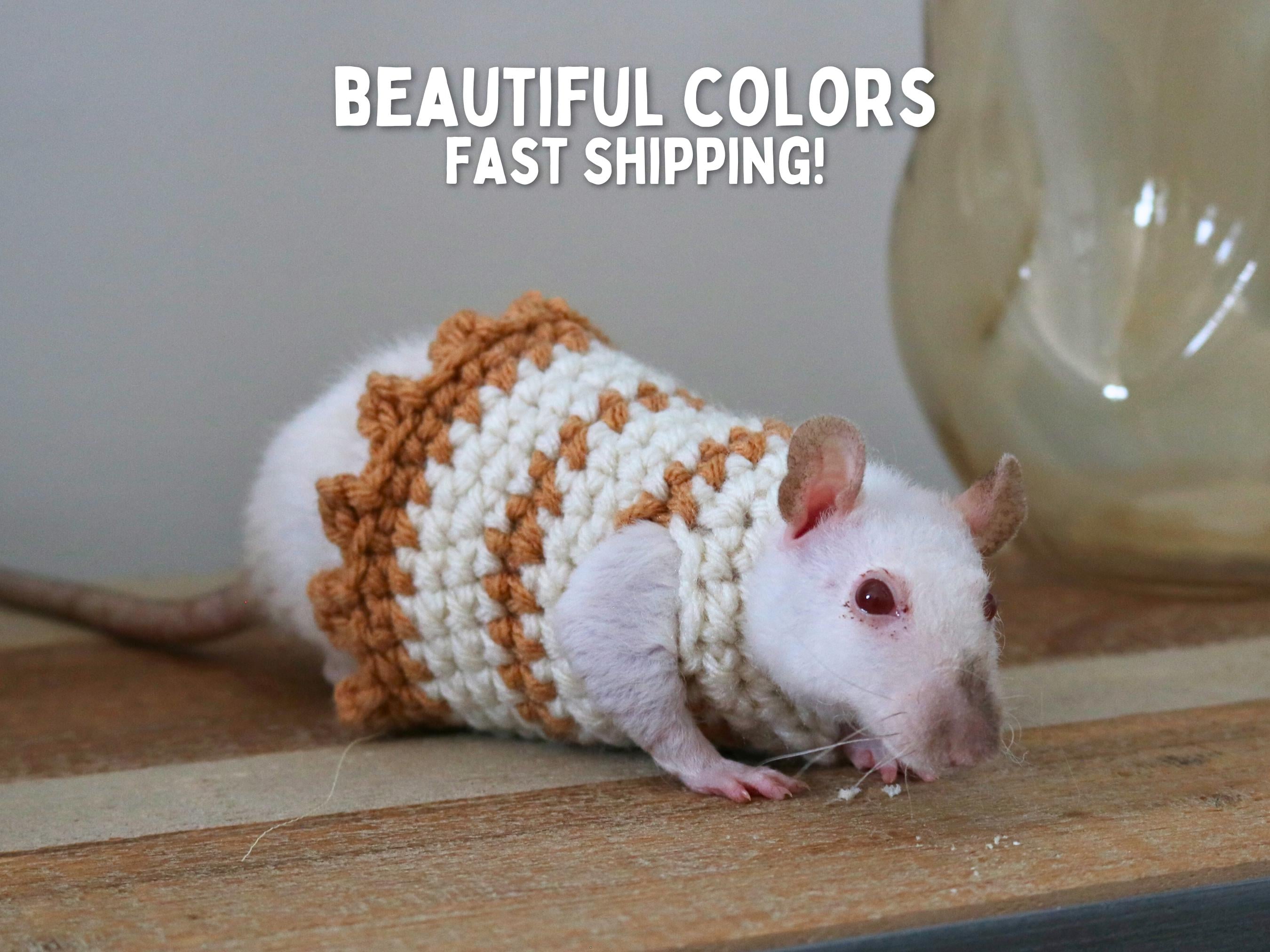 Rat Sweater for Rat Crochet Sweater for Small Pet Sweater for 