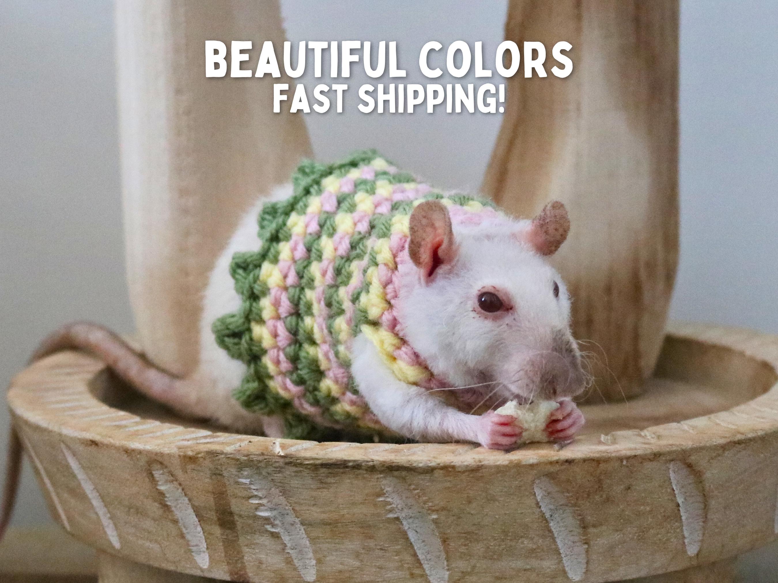 Rat Sweater for Rat Crochet Sweater for Small Pet Sweater for