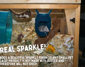 Rodent Hanging Toy for Small Animal Cage Accessory for Mouse Cage for Fancy  Mice Hanging Hideout for Pet Mice Hanging Hideaway Hammock Toy