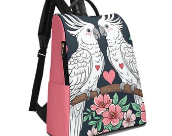 Cockatiel Daypack Anti-theft Backpack