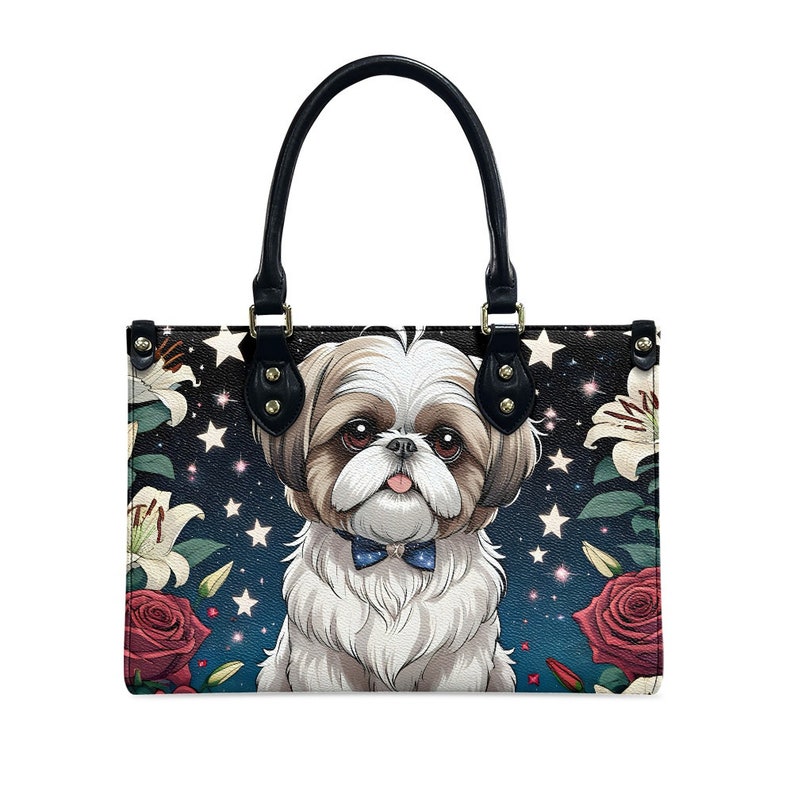 sac à main Shih Tzu Adorable accessoire pour les amoureux des chiens image 3