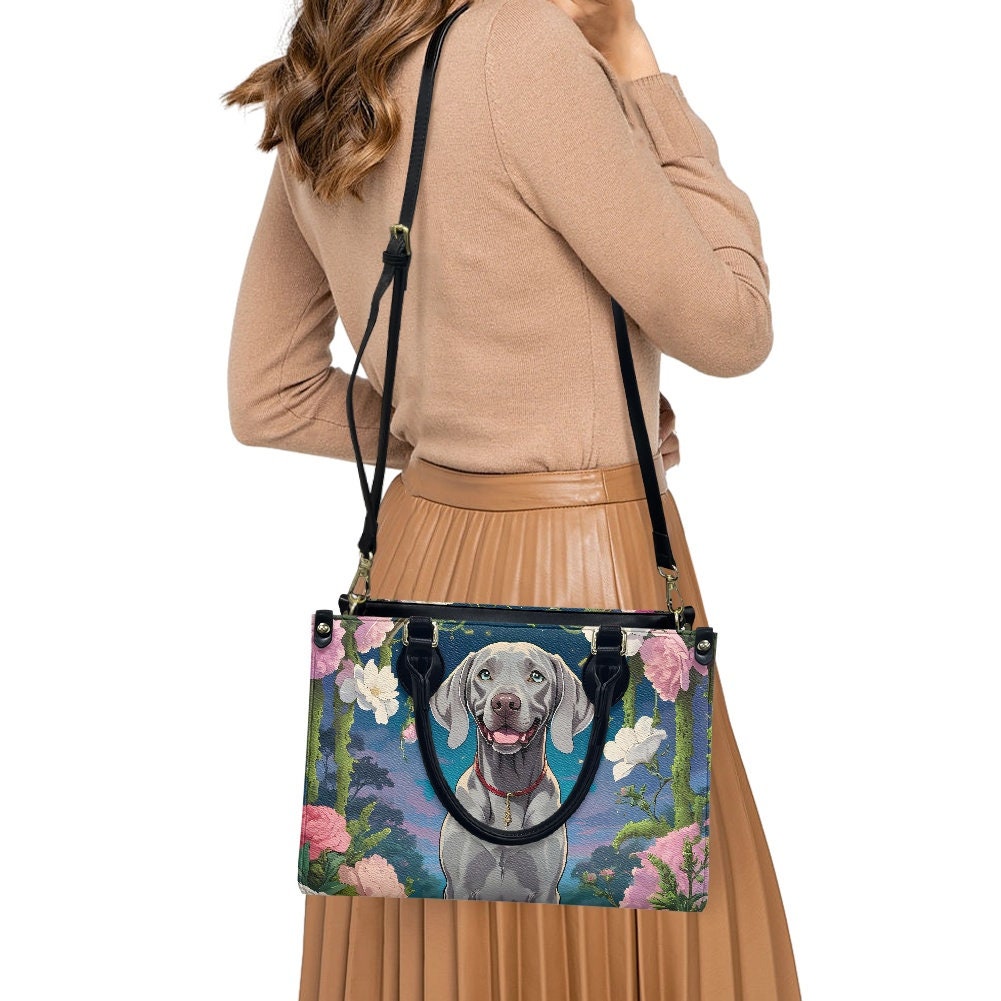 weimaraner Leather Bags, Dog Lover Gift