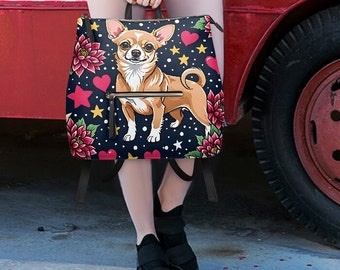 Chihuahua Casual Backpack for Girls and Ladies | Cute Dog-Inspired Fashion Accessory