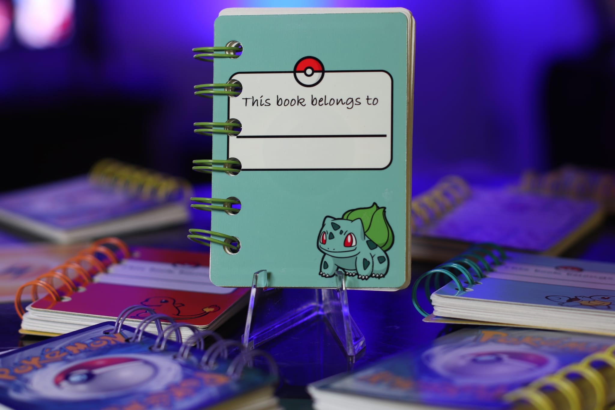 Pokémon Notebook, Pokémon Gift, Pokémon Birthday Gift. Favorite Pokémon