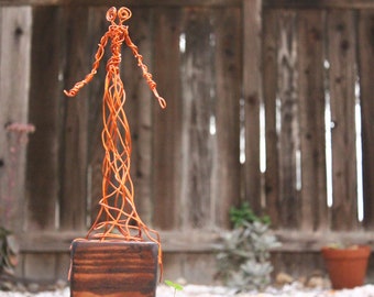 Copper wire art | Etsy