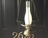 Victorian Style Bronze Finish Hanging Light Fixture