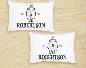 Couples pillow cases | Etsy Couples Novelty Pillow Case Your