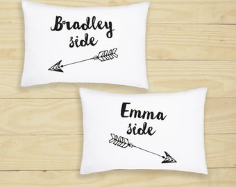 Couples pillow cases | Etsy Couples Novelty Pillow Case Your
