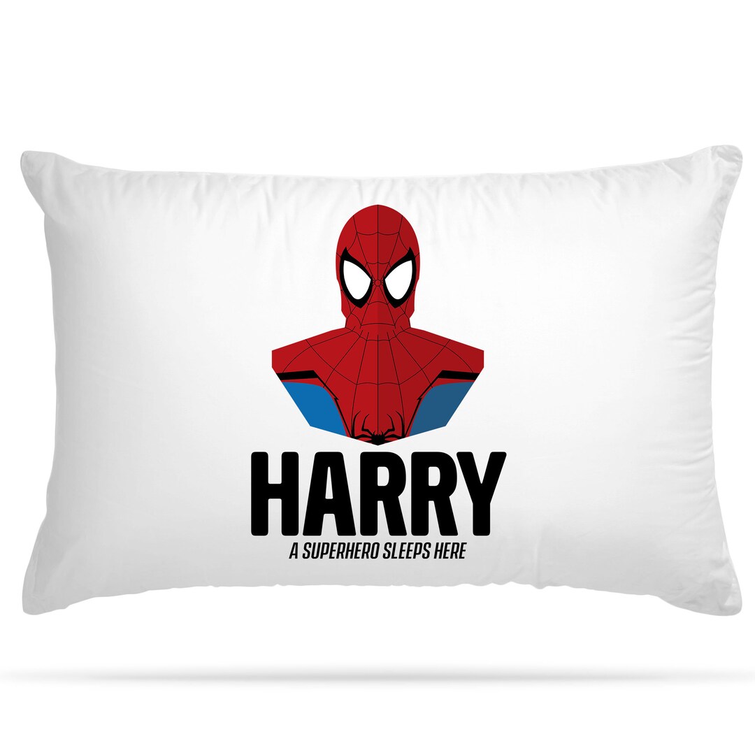 Toddler Boys Pllow Cover Superhero Throw Pllow For Kds Room - Etsy