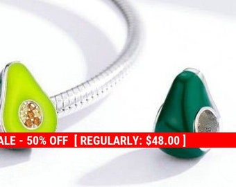 avocado pandora charm