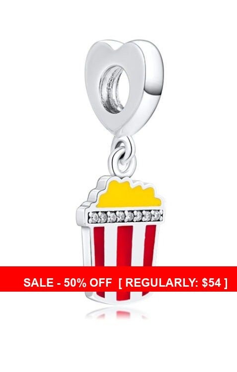 Popcorn charm pandora deals