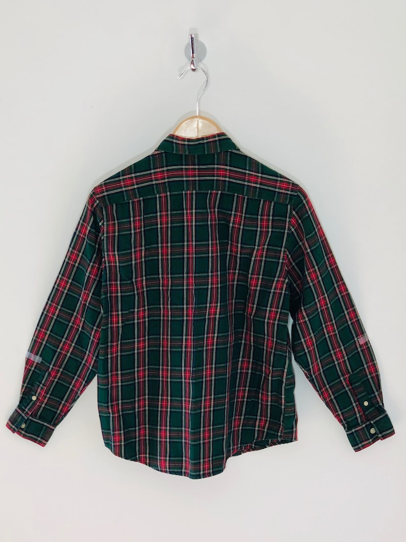 Women/'s Plaid Pendleton Button Up Shirt