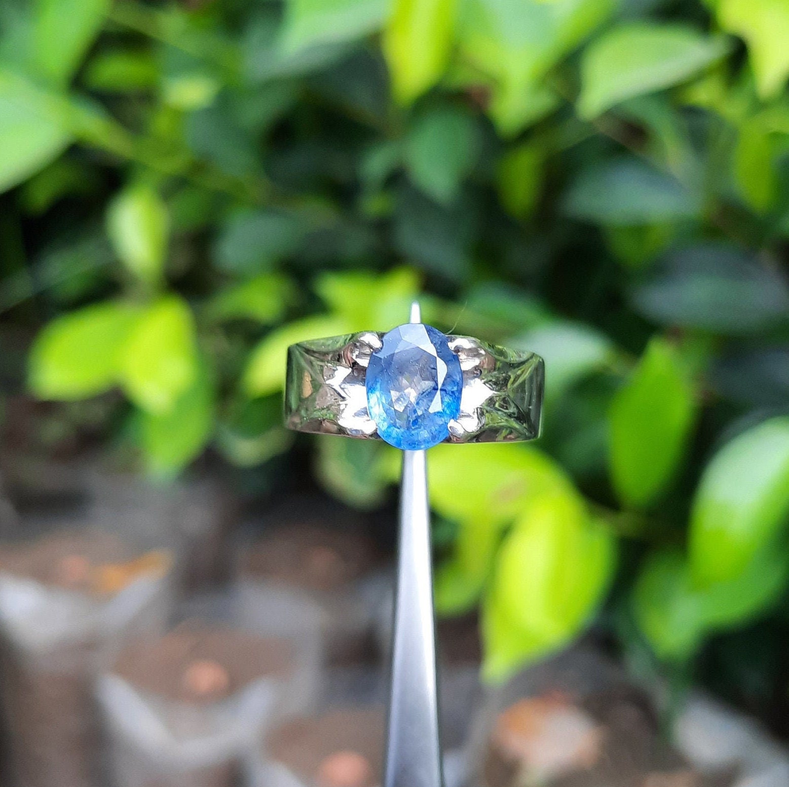 Buy Neelam Stone Original Certified Neelam Stone Blue Sapphire Ring  Adjustable Woman Man Ring With Lab Certificate Online at Best Prices in  India - JioMart.