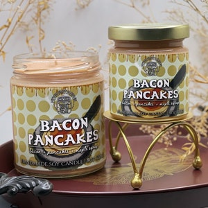 Bacon Pancakes | Adventure Time Inspired Soy Candle or Wax Melt | Cartoon Candle | Cartoon Gift