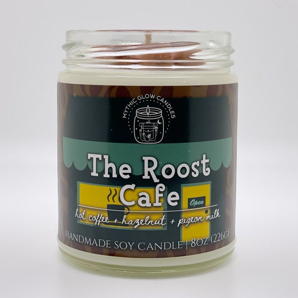 The Roost Cafe |  Animal Crossing Inspired Soy Candle or Wax Melt | Video Game Candle | Video Game Gift | New Horizons | New Leaf